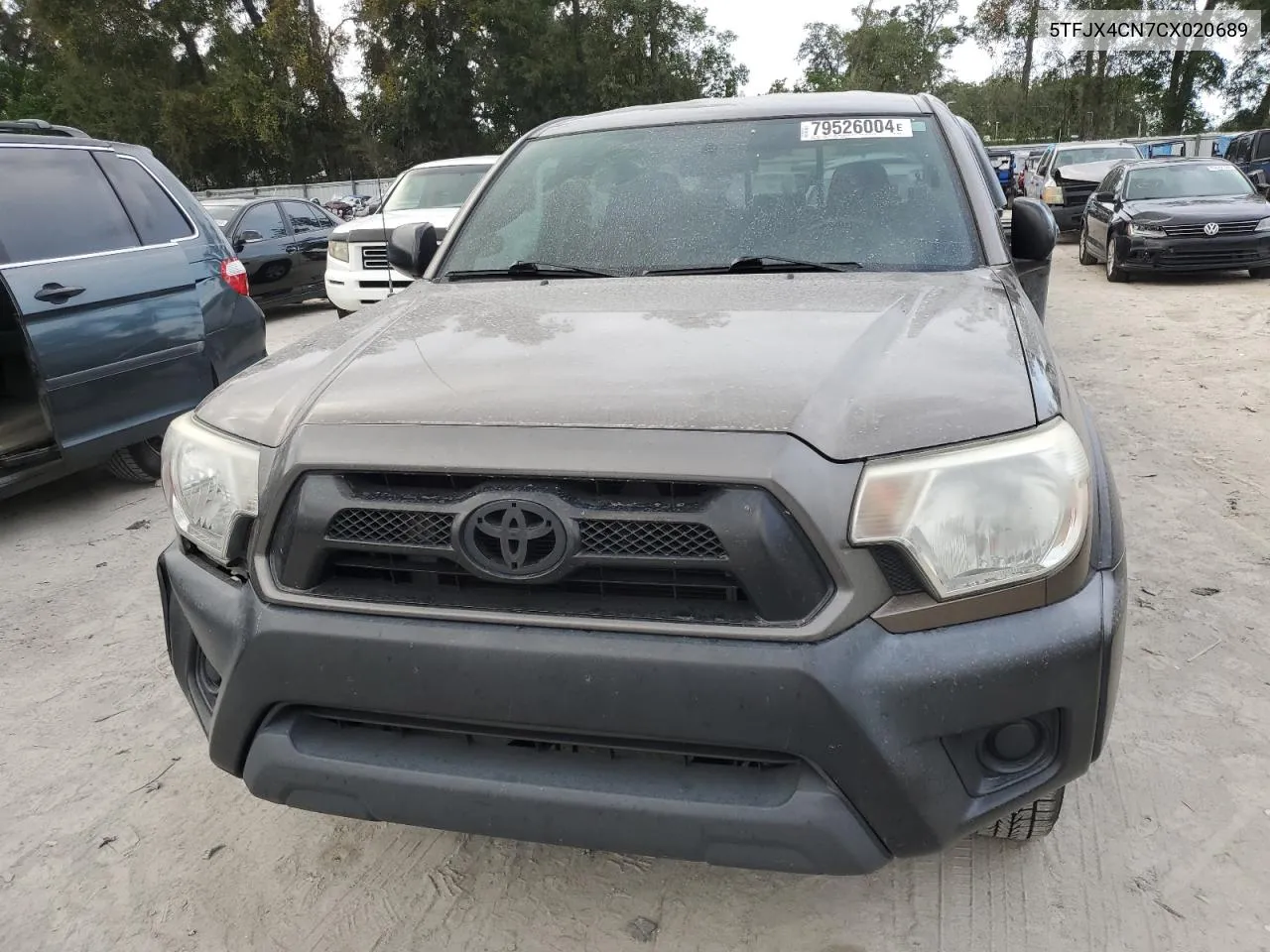 2012 Toyota Tacoma Double Cab VIN: 5TFJX4CN7CX020689 Lot: 79526004