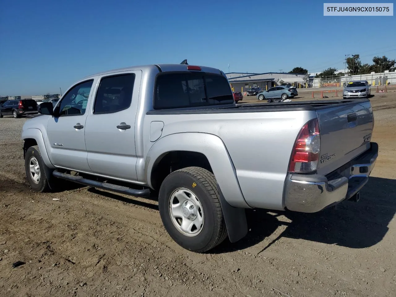 2012 Toyota Tacoma Double Cab Prerunner VIN: 5TFJU4GN9CX015075 Lot: 80229544