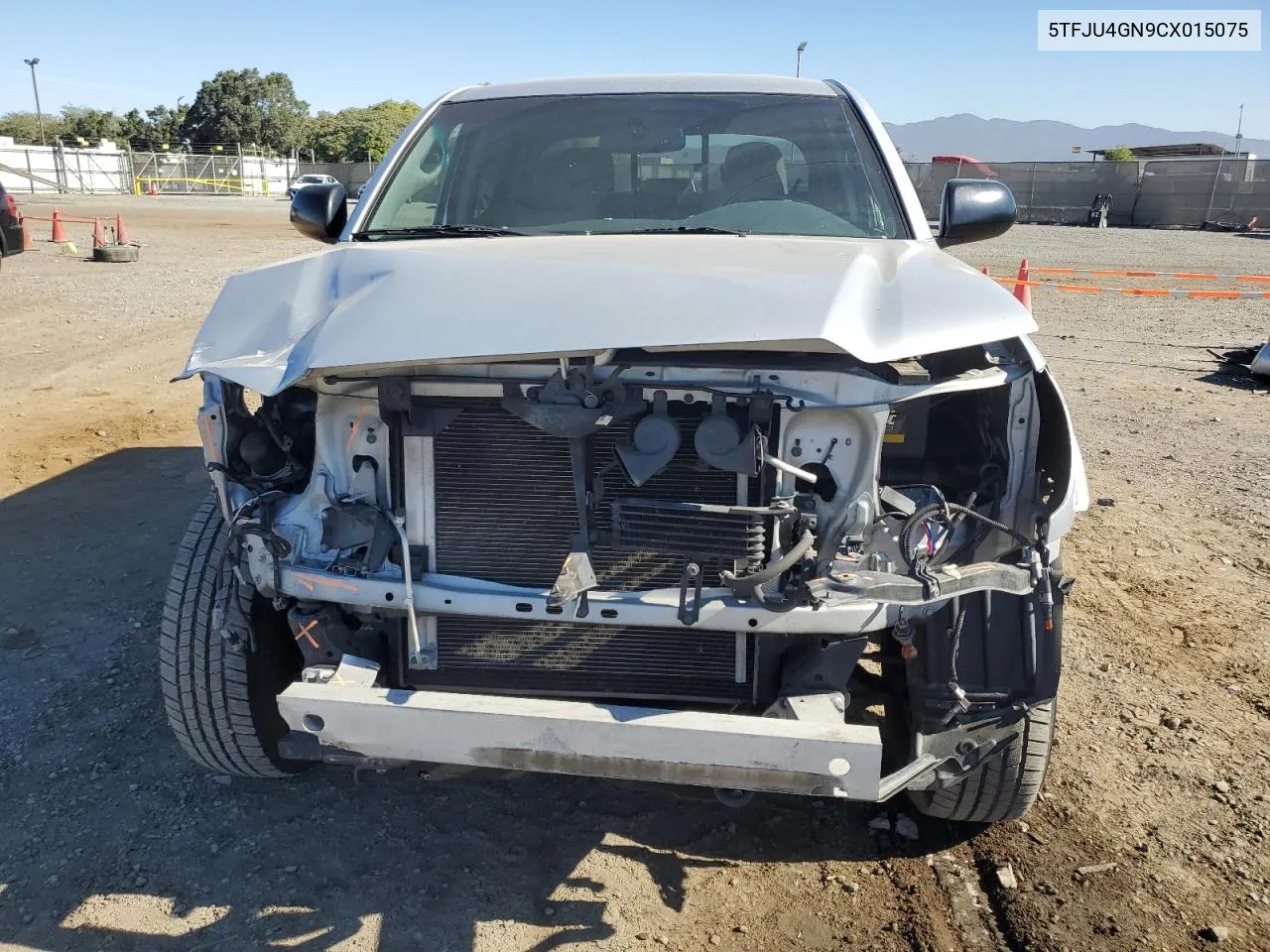 2012 Toyota Tacoma Double Cab Prerunner VIN: 5TFJU4GN9CX015075 Lot: 80229544