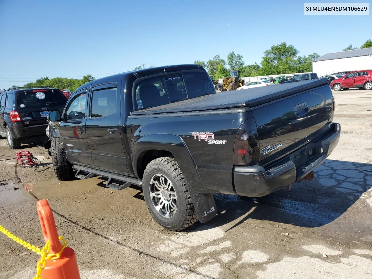 2013 Toyota Tacoma Double Cab VIN: 3TMLU4EN6DM106629 Lot: 55922054