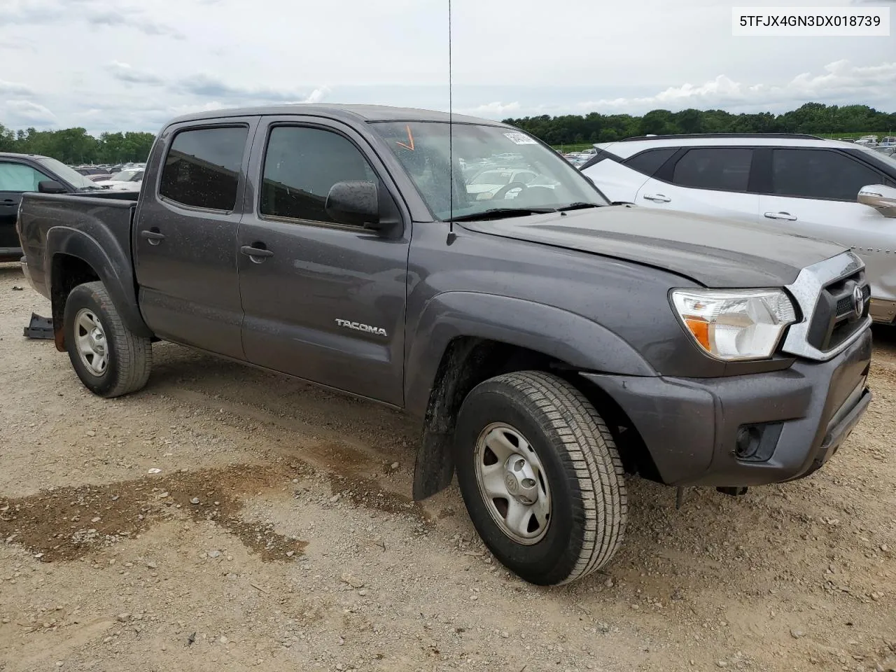 2013 Toyota Tacoma Double Cab VIN: 5TFJX4GN3DX018739 Lot: 56401054