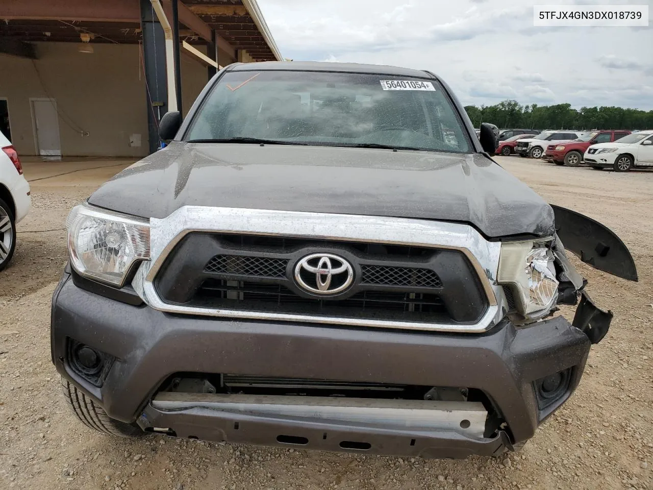 2013 Toyota Tacoma Double Cab VIN: 5TFJX4GN3DX018739 Lot: 56401054