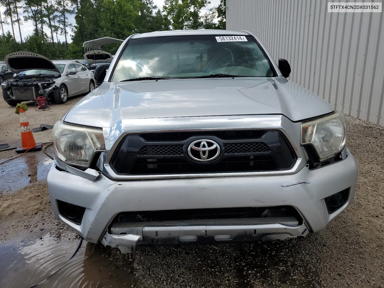 2013 Toyota Tacoma Access Cab VIN: 5TFTX4CN2DX031562 Lot: 58132414