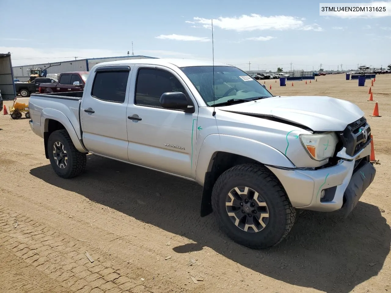 2013 Toyota Tacoma Double Cab VIN: 3TMLU4EN2DM131625 Lot: 59233144