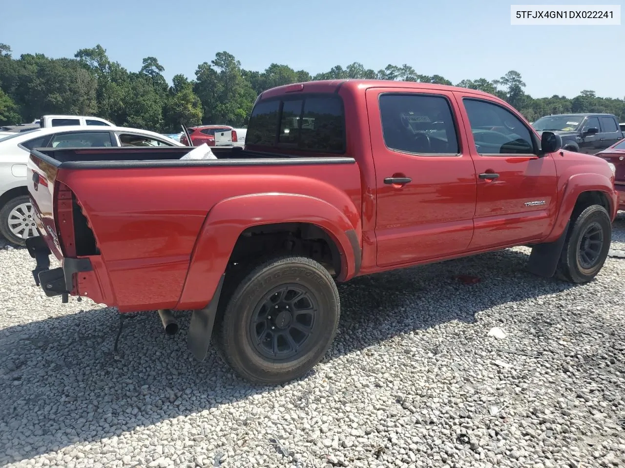 2013 Toyota Tacoma Double Cab VIN: 5TFJX4GN1DX022241 Lot: 60150424