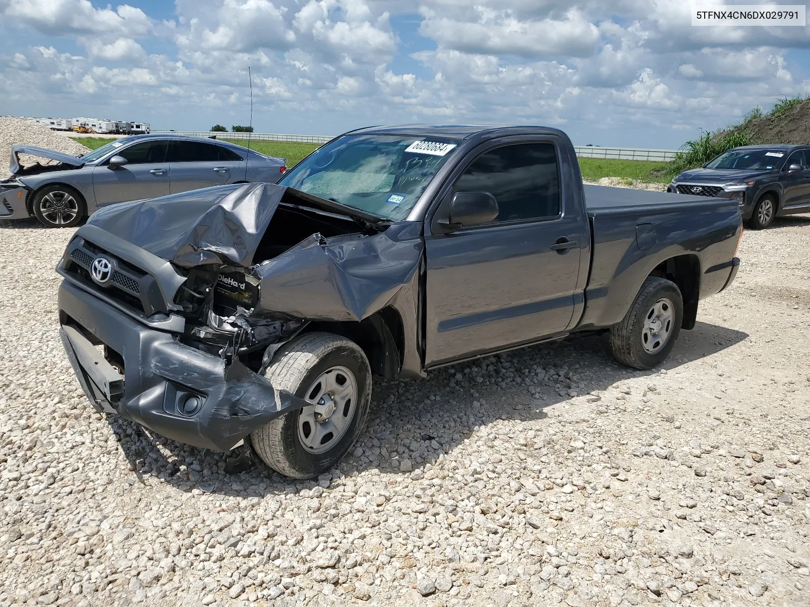 2013 Toyota Tacoma VIN: 5TFNX4CN6DX029791 Lot: 60280684