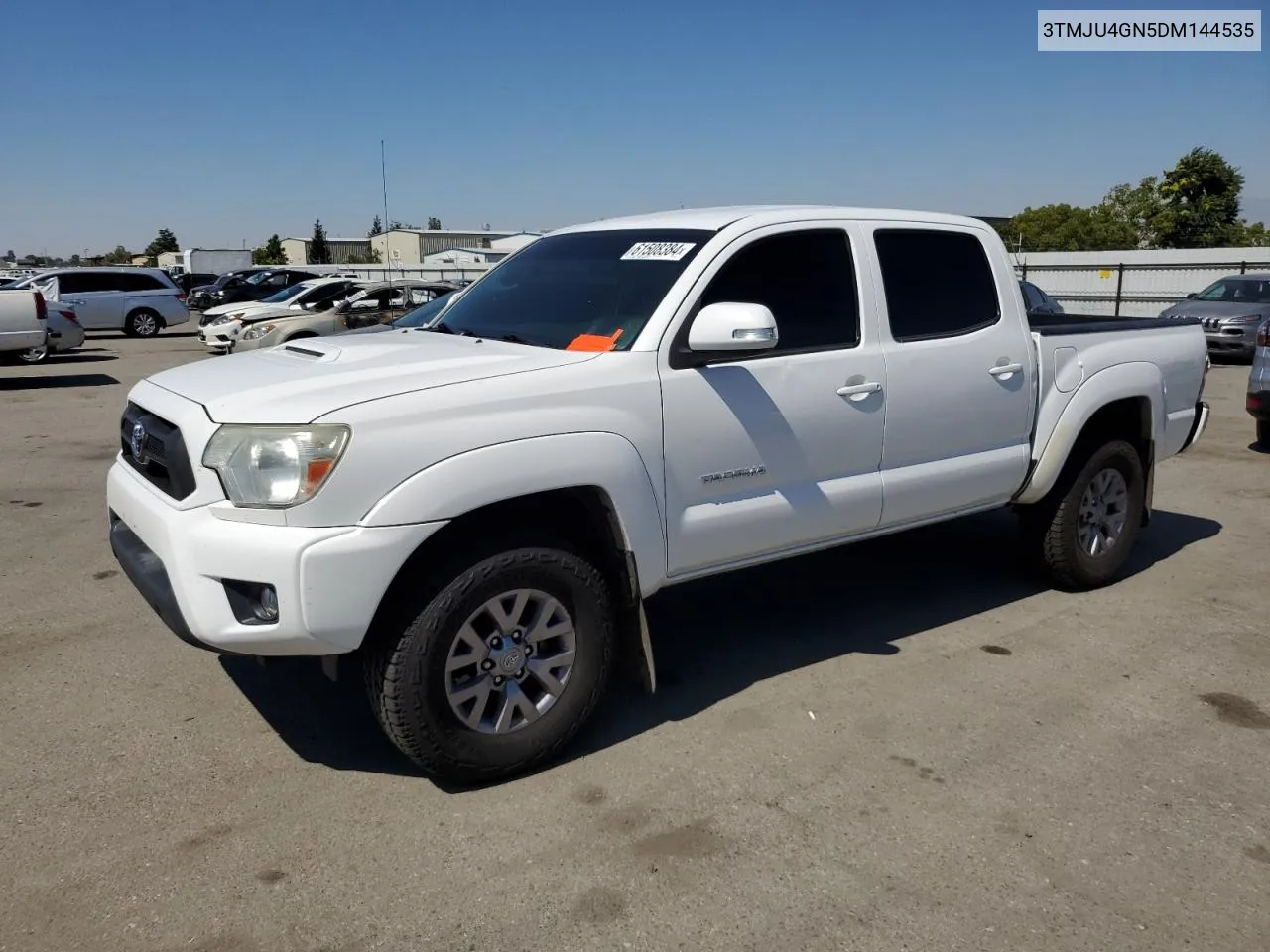 2013 Toyota Tacoma Double Cab Prerunner VIN: 3TMJU4GN5DM144535 Lot: 61508384