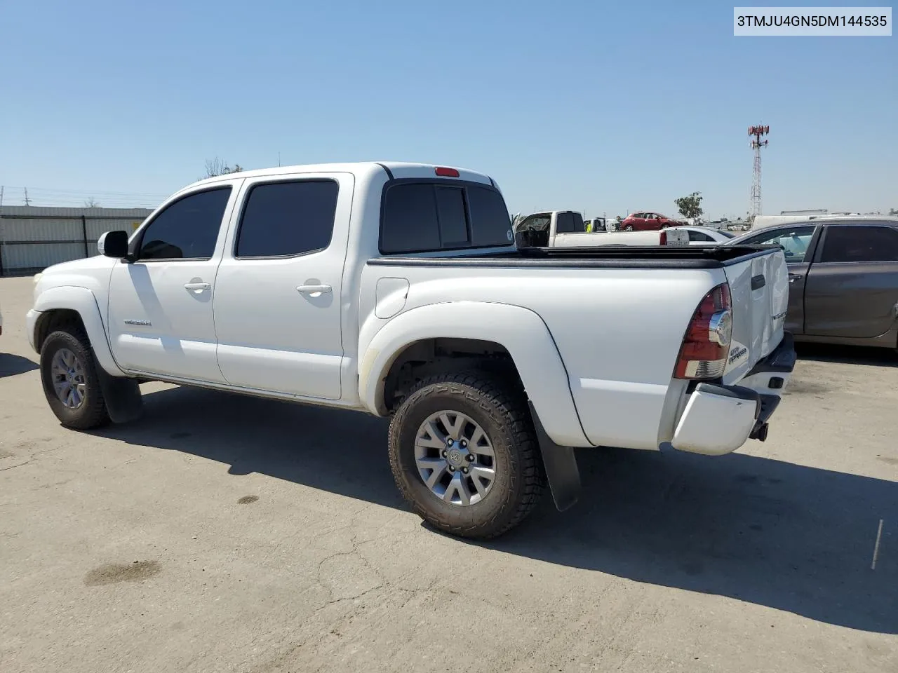 2013 Toyota Tacoma Double Cab Prerunner VIN: 3TMJU4GN5DM144535 Lot: 61508384