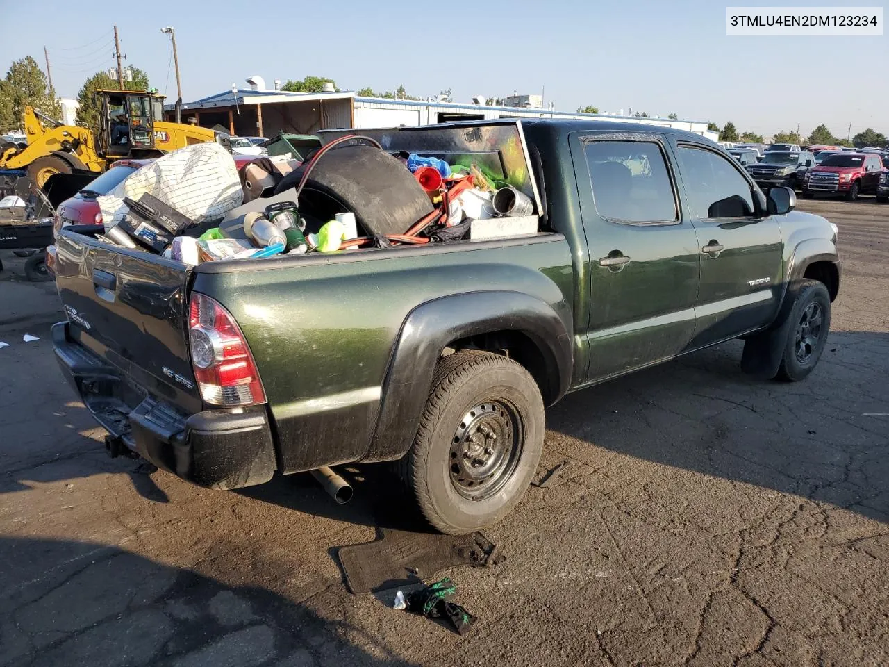 2013 Toyota Tacoma Double Cab VIN: 3TMLU4EN2DM123234 Lot: 63474294