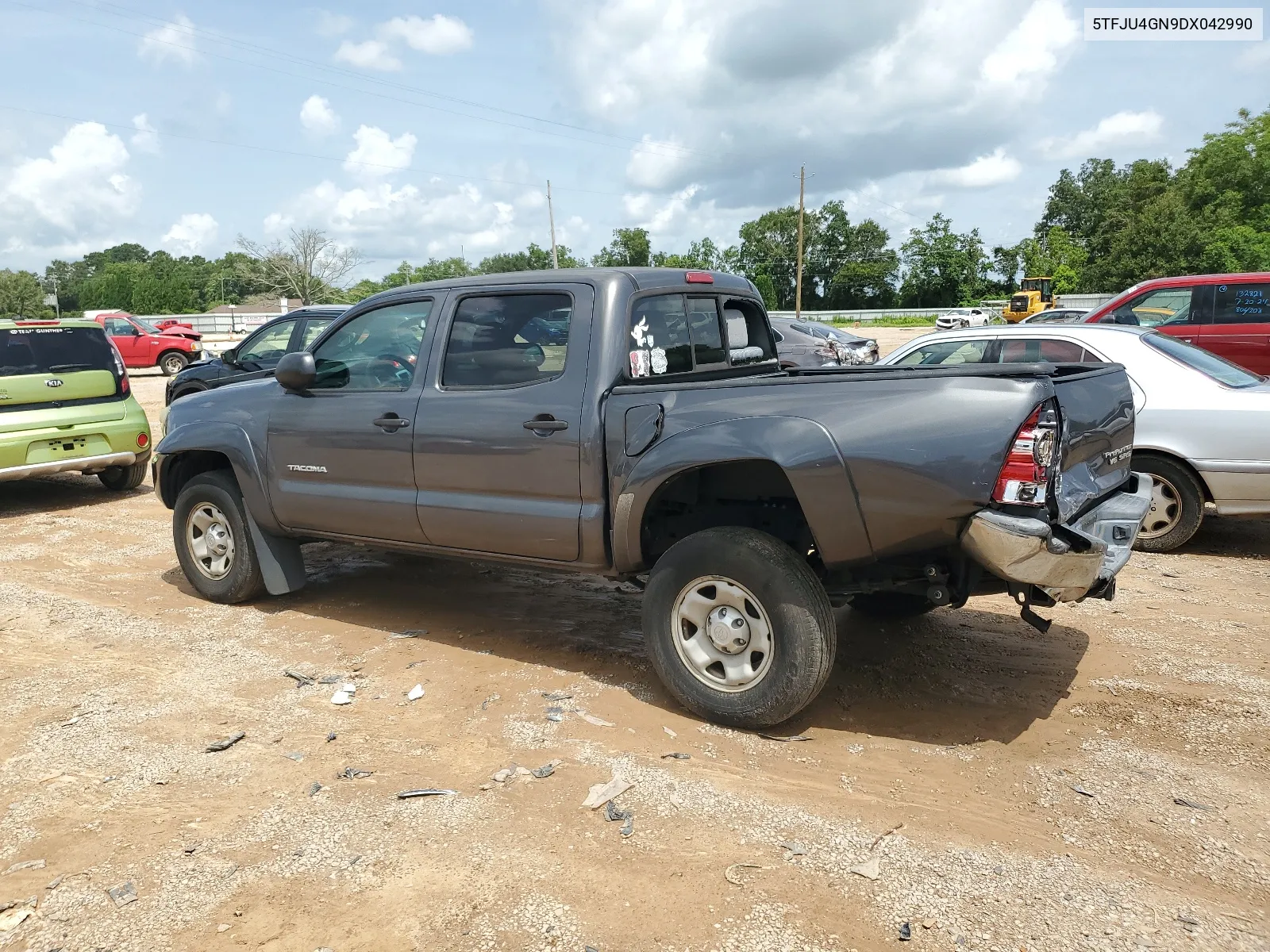 2013 Toyota Tacoma Double Cab Prerunner VIN: 5TFJU4GN9DX042990 Lot: 63876664