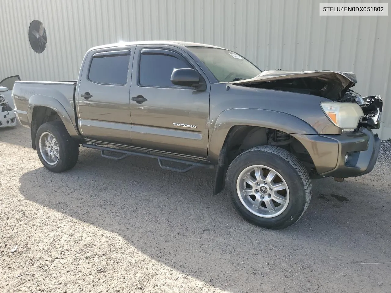 5TFLU4EN0DX051802 2013 Toyota Tacoma Double Cab