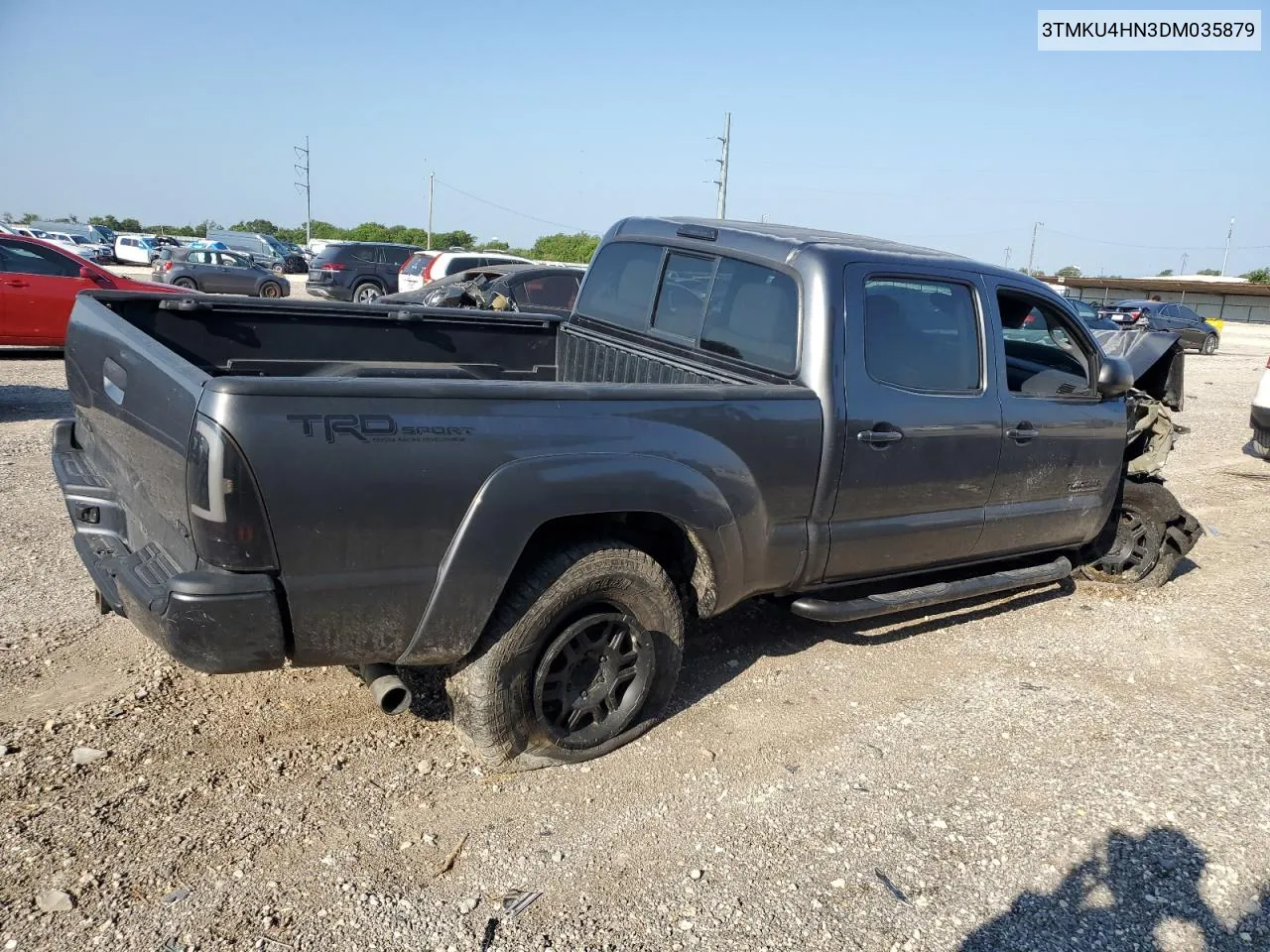 2013 Toyota Tacoma Double Cab Prerunner Long Bed VIN: 3TMKU4HN3DM035879 Lot: 66147114