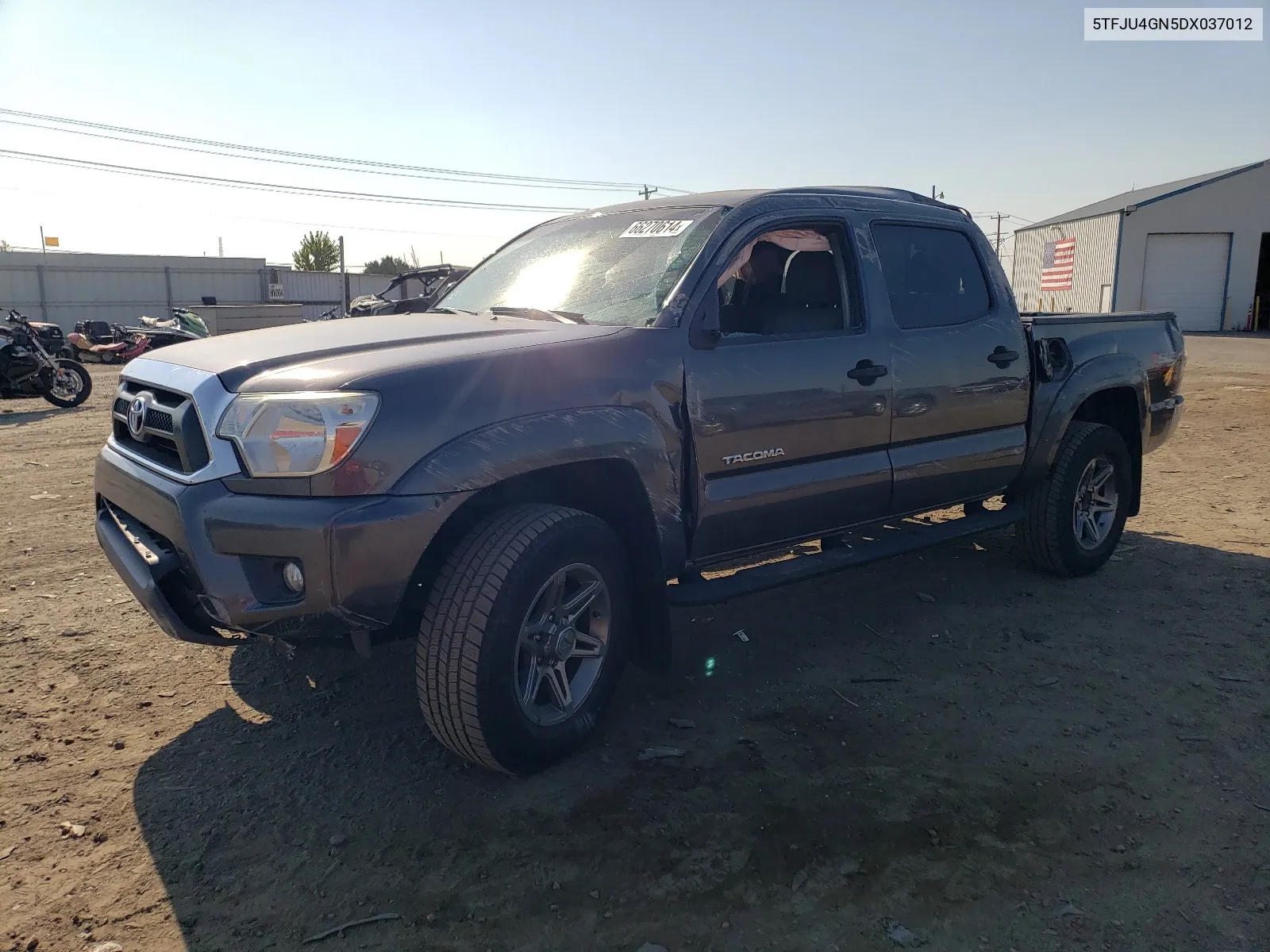 2013 Toyota Tacoma Double Cab Prerunner VIN: 5TFJU4GN5DX037012 Lot: 66270614