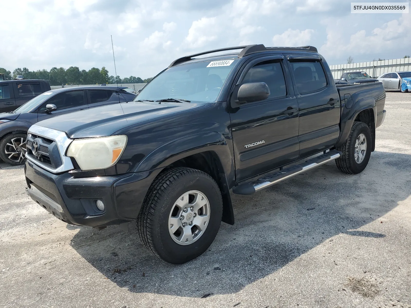 2013 Toyota Tacoma Double Cab Prerunner VIN: 5TFJU4GN0DX035569 Lot: 66690884