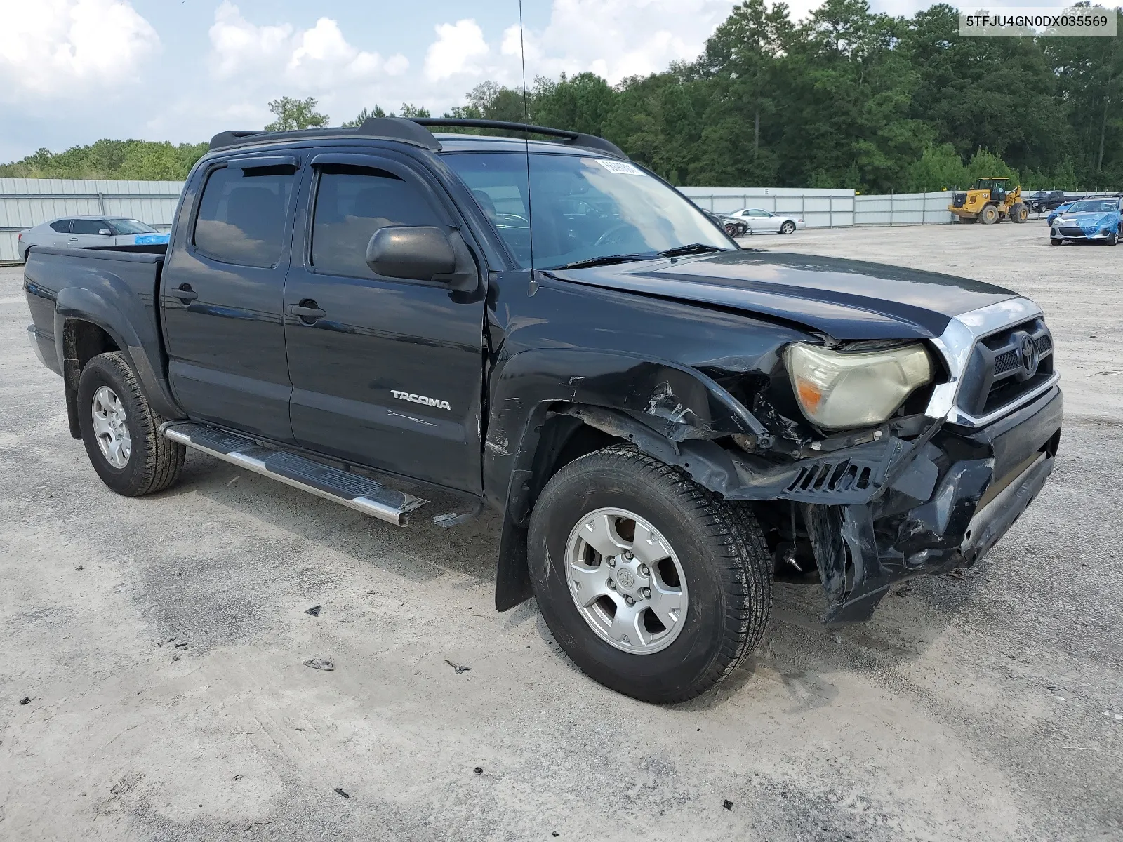 2013 Toyota Tacoma Double Cab Prerunner VIN: 5TFJU4GN0DX035569 Lot: 66690884