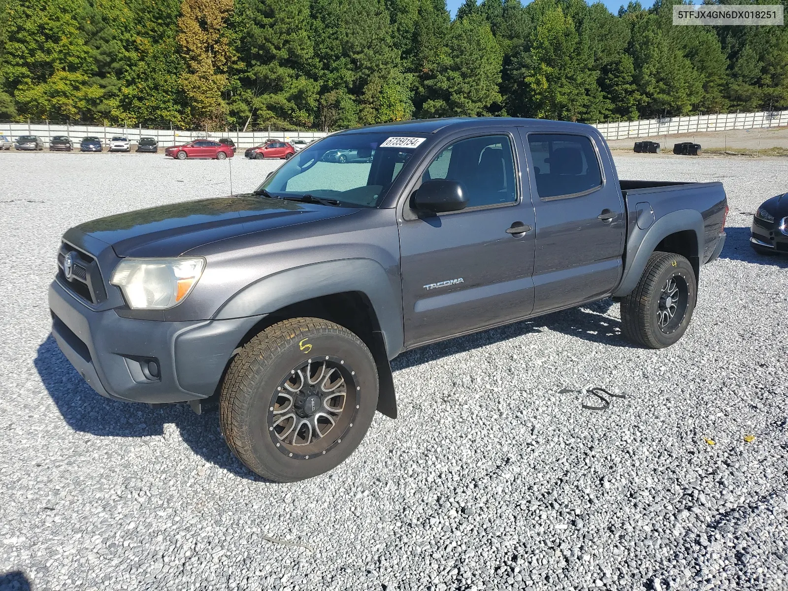 2013 Toyota Tacoma Double Cab VIN: 5TFJX4GN6DX018251 Lot: 67359154