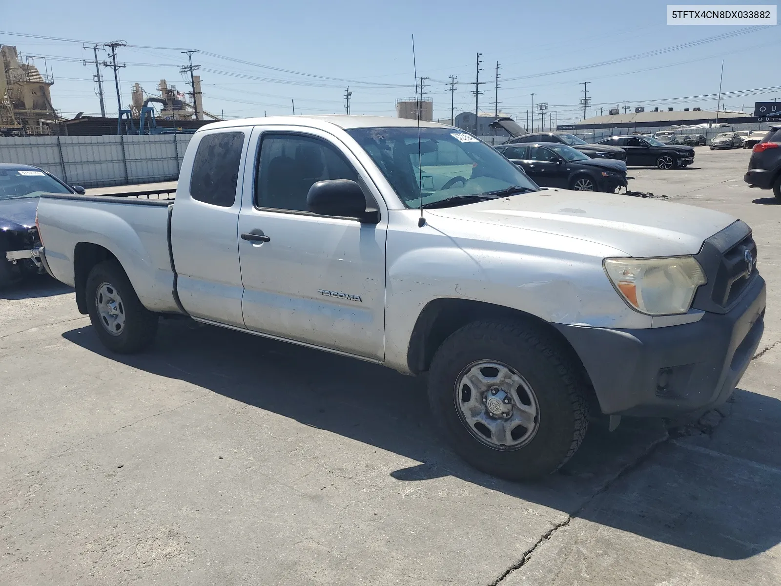 2013 Toyota Tacoma Access Cab VIN: 5TFTX4CN8DX033882 Lot: 67377594