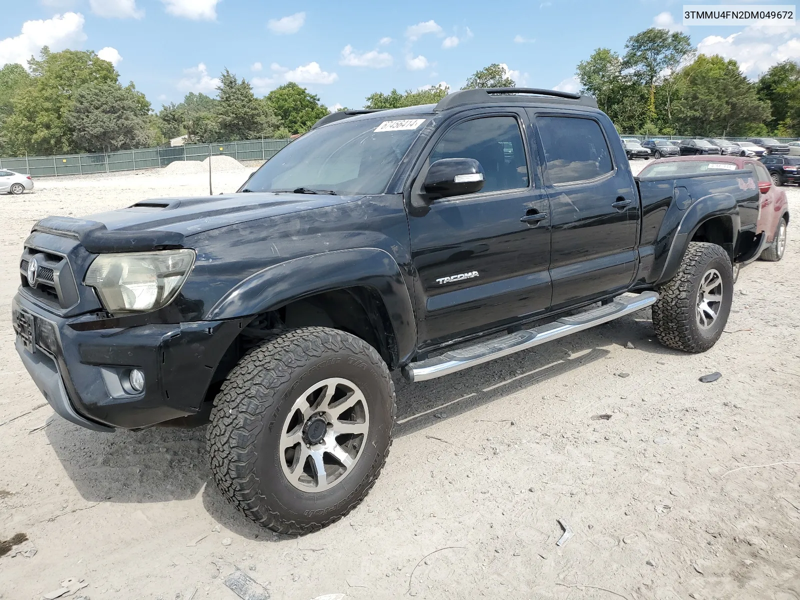 3TMMU4FN2DM049672 2013 Toyota Tacoma Double Cab Long Bed