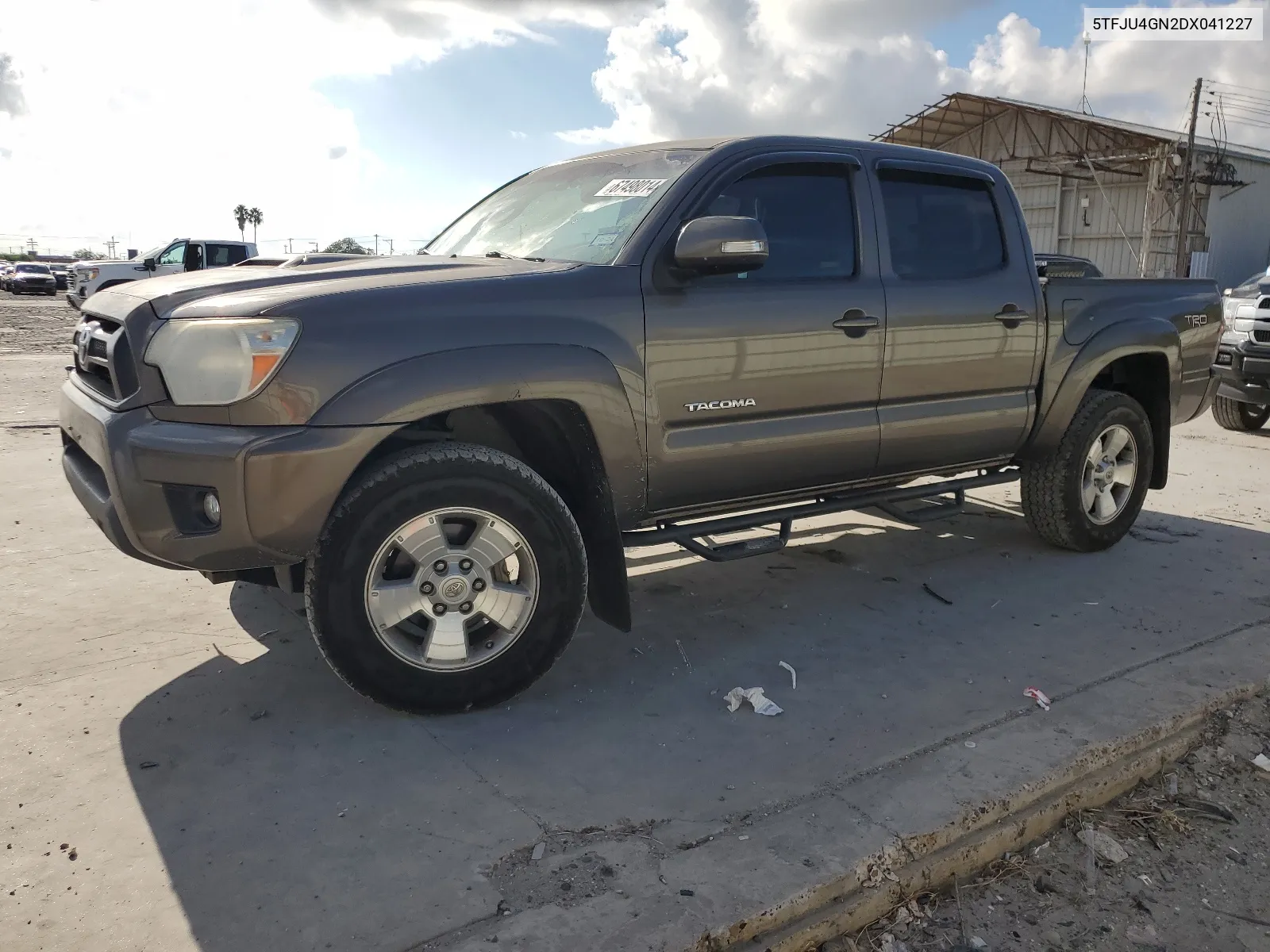 2013 Toyota Tacoma Double Cab Prerunner VIN: 5TFJU4GN2DX041227 Lot: 67498014