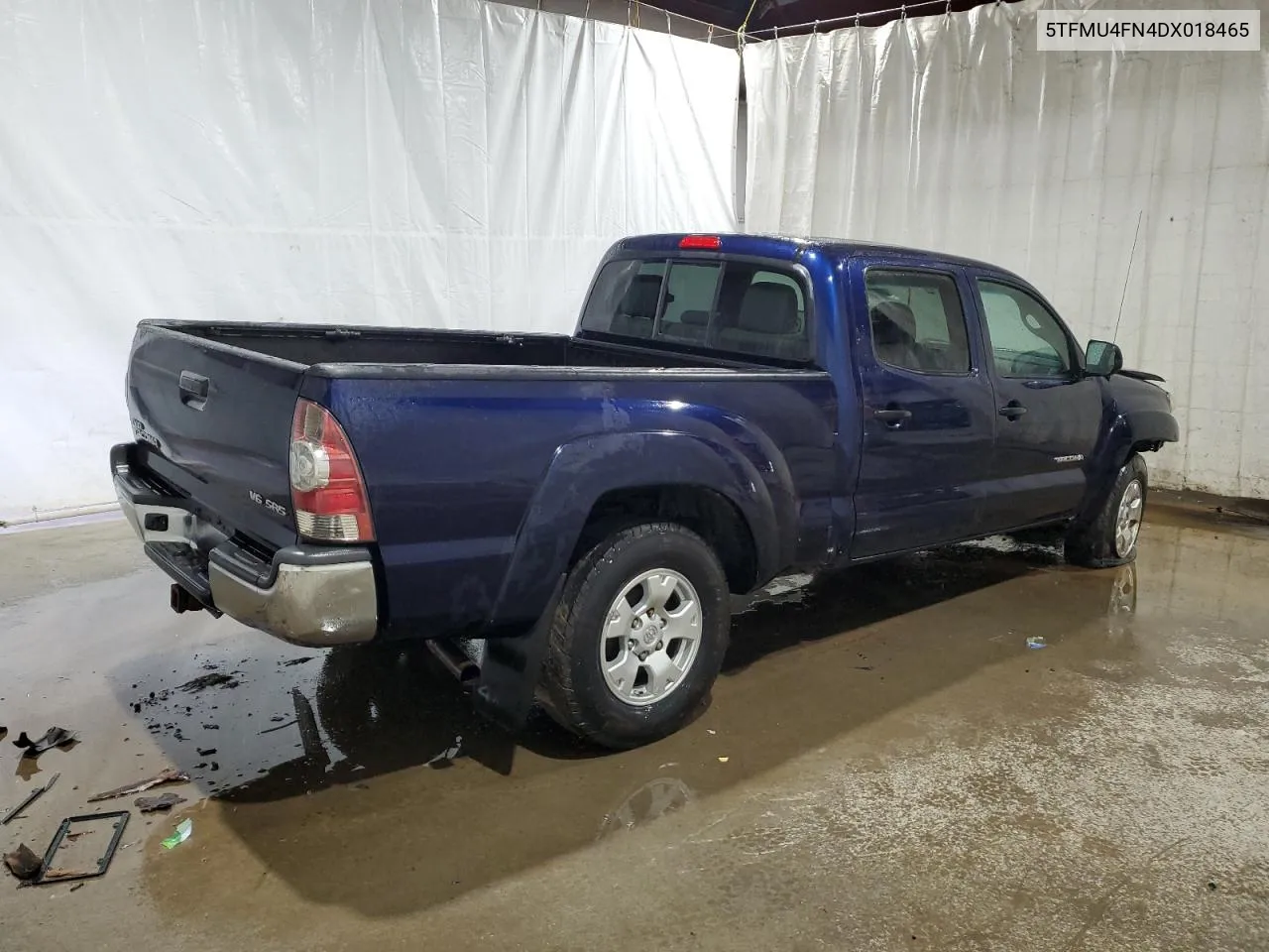 2013 Toyota Tacoma Double Cab Long Bed VIN: 5TFMU4FN4DX018465 Lot: 67657394