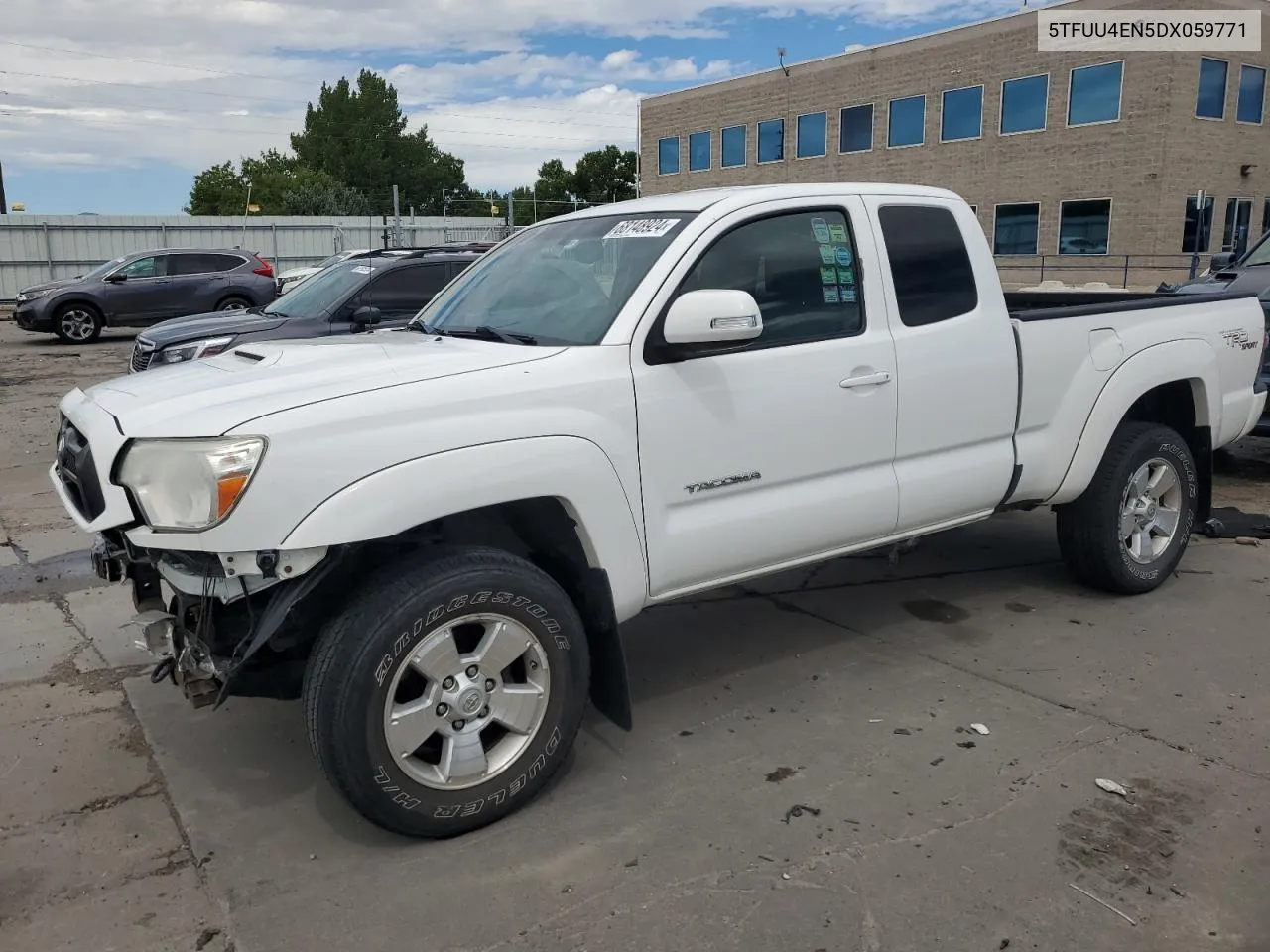 2013 Toyota Tacoma VIN: 5TFUU4EN5DX059771 Lot: 68148924