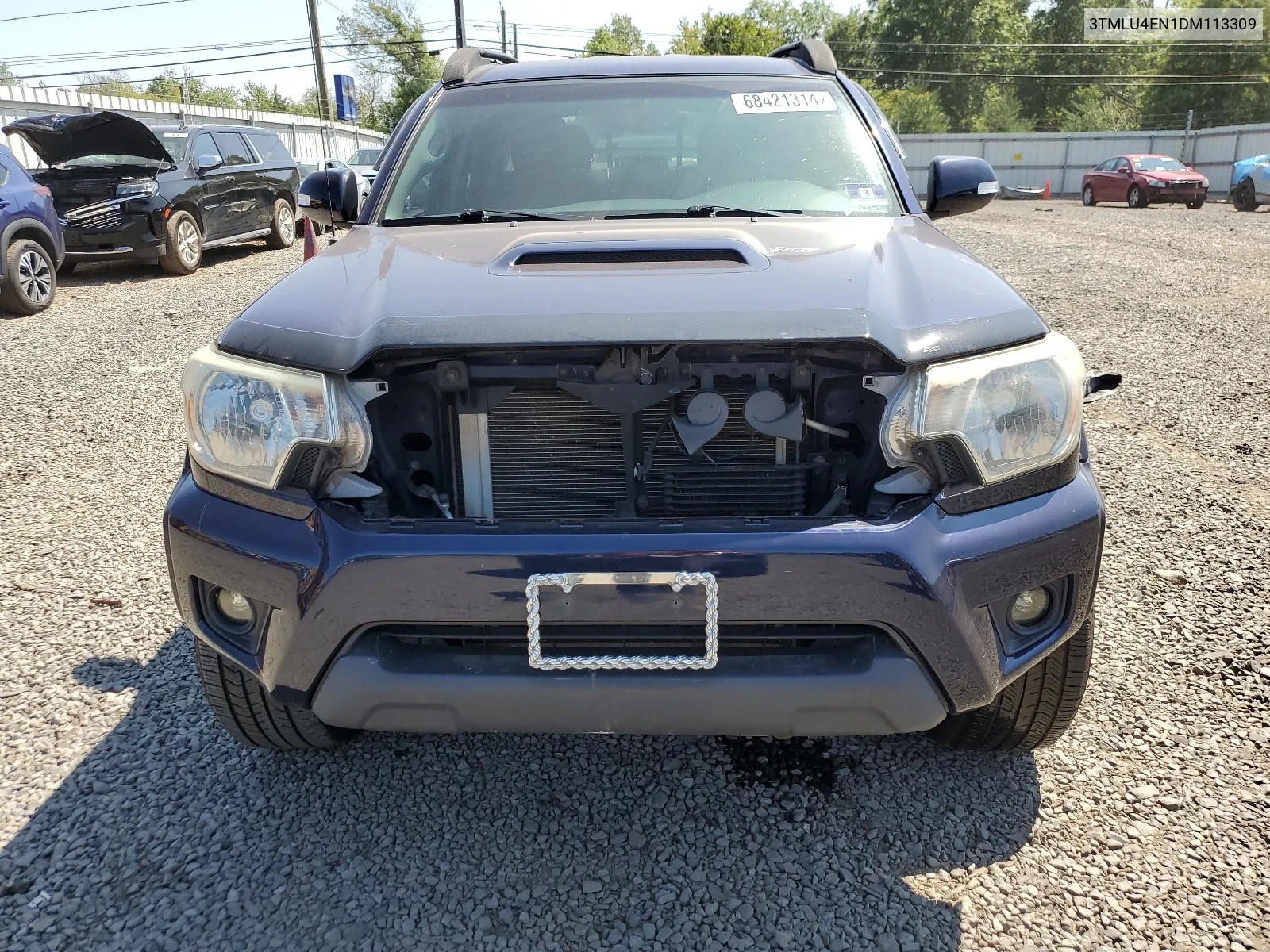 2013 Toyota Tacoma Double Cab VIN: 3TMLU4EN1DM113309 Lot: 68421314