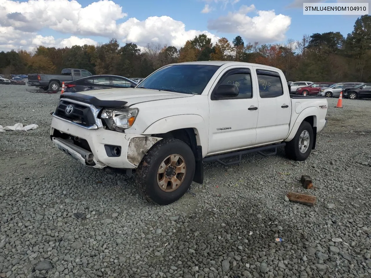 2013 Toyota Tacoma Double Cab VIN: 3TMLU4EN9DM104910 Lot: 68519914