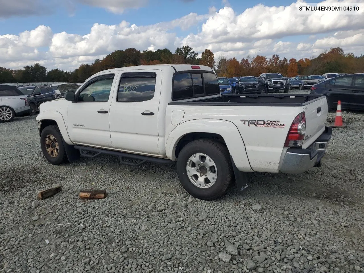 2013 Toyota Tacoma Double Cab VIN: 3TMLU4EN9DM104910 Lot: 68519914