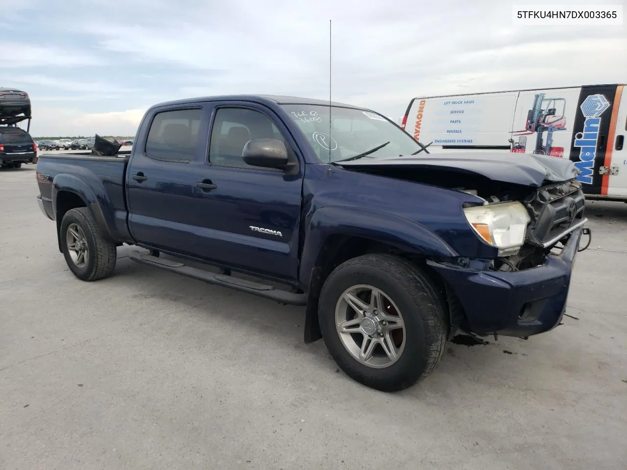 2013 Toyota Tacoma Double Cab Prerunner Long Bed VIN: 5TFKU4HN7DX003365 Lot: 68526564