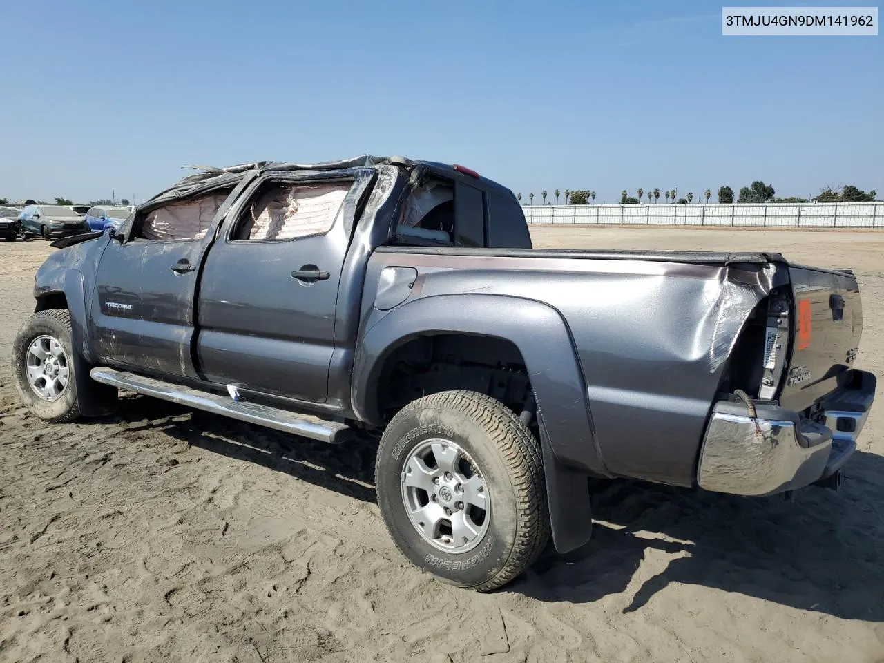 2013 Toyota Tacoma Double Cab Prerunner VIN: 3TMJU4GN9DM141962 Lot: 68585024