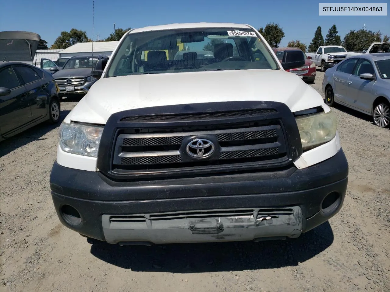 2013 Toyota Tundra VIN: 5TFJU5F14DX004863 Lot: 68664574