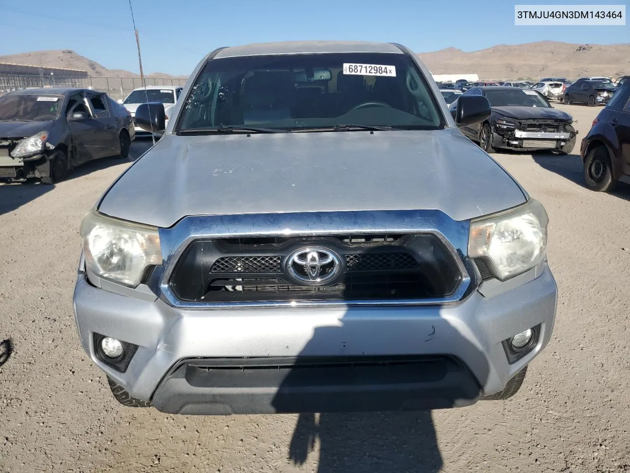 2013 Toyota Tacoma Double Cab Prerunner VIN: 3TMJU4GN3DM143464 Lot: 68712984