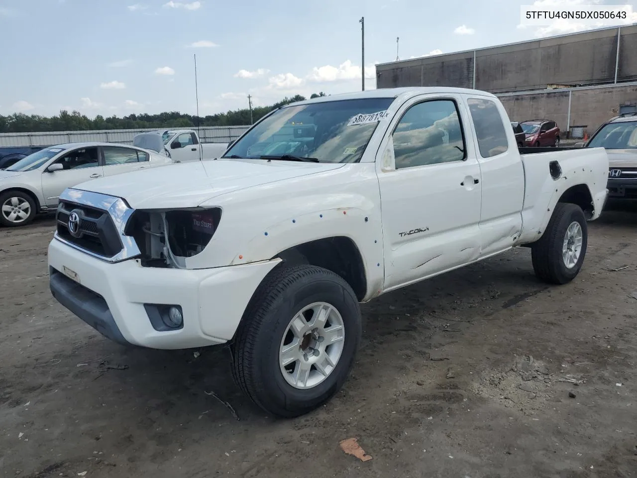 5TFTU4GN5DX050643 2013 Toyota Tacoma Prerunner Access Cab