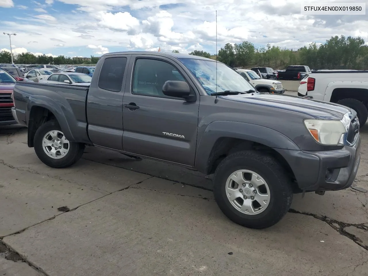 2013 Toyota Tacoma Access Cab VIN: 5TFUX4EN0DX019850 Lot: 68910544