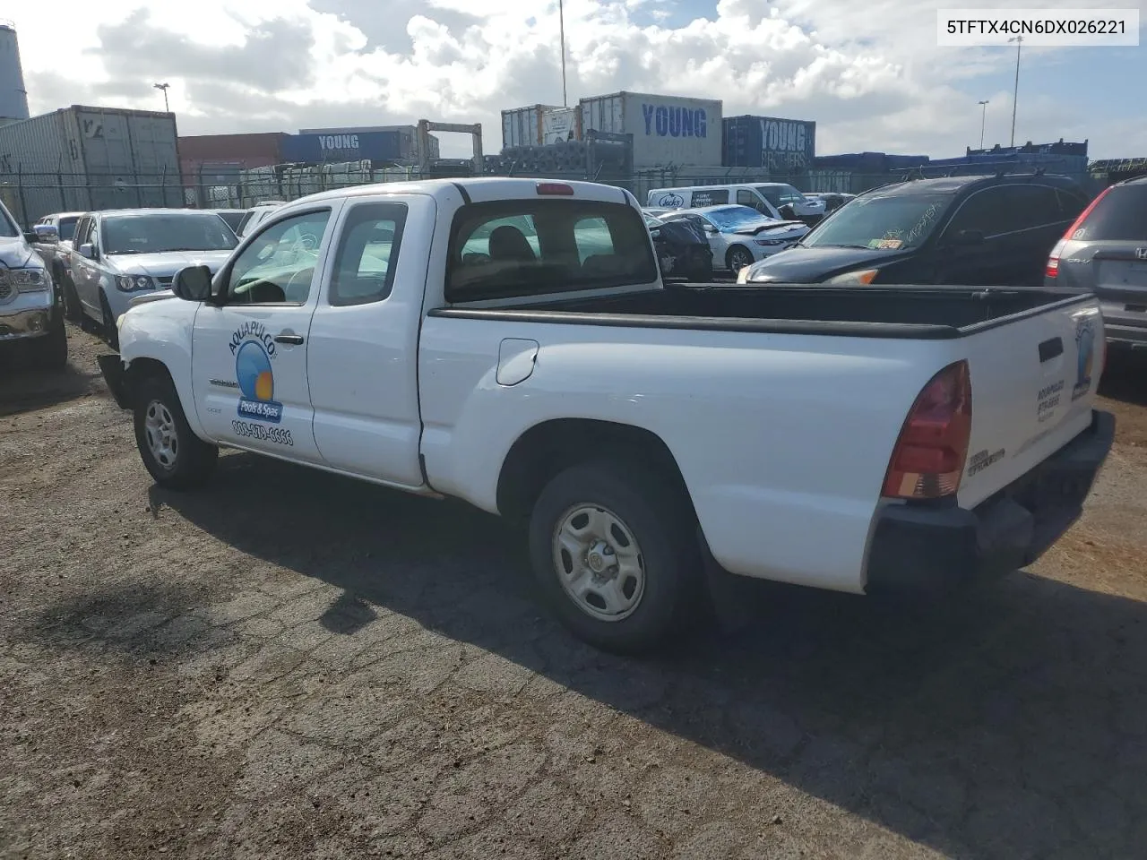 2013 Toyota Tacoma Access Cab VIN: 5TFTX4CN6DX026221 Lot: 69074944