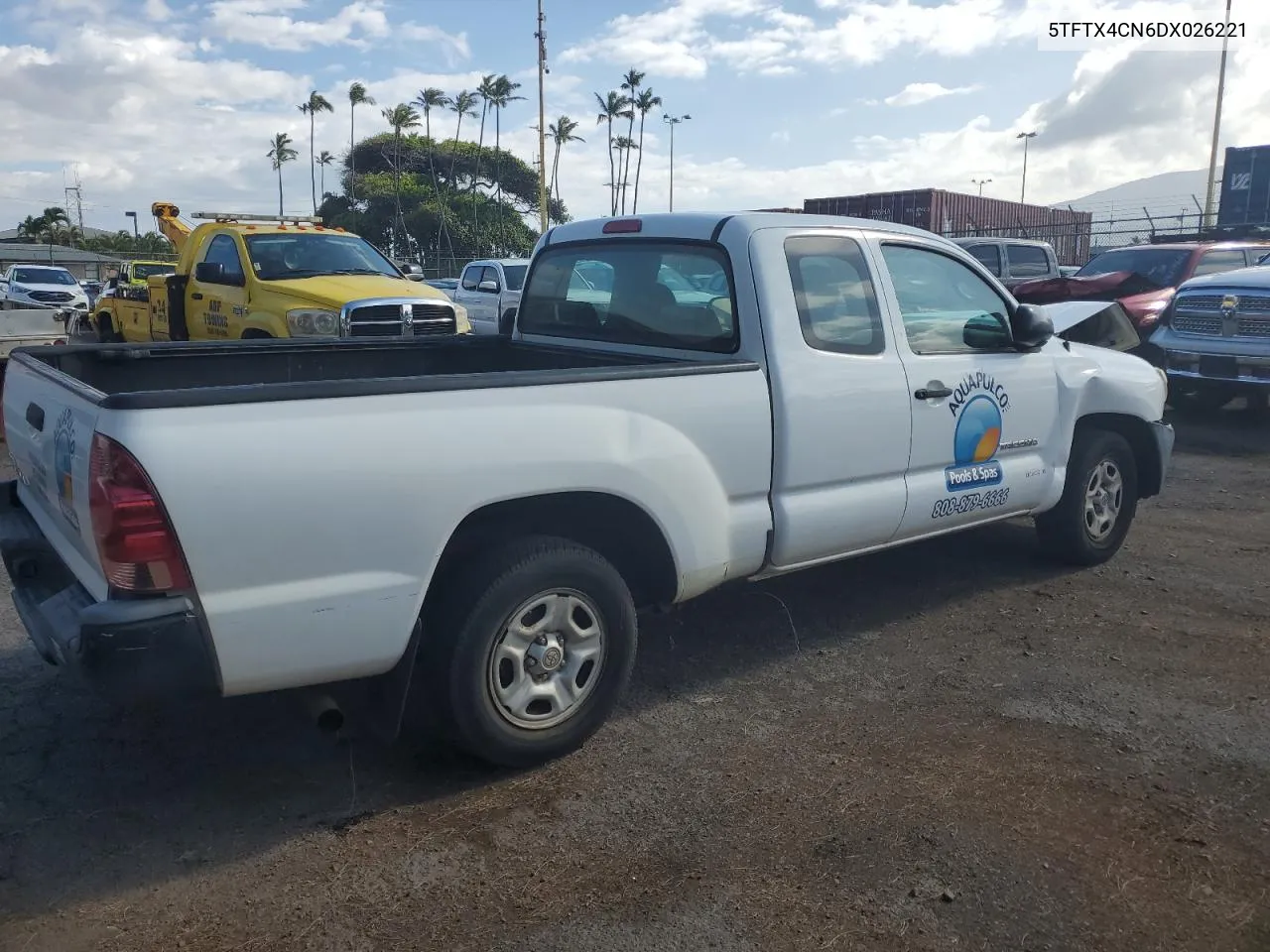 2013 Toyota Tacoma Access Cab VIN: 5TFTX4CN6DX026221 Lot: 69074944