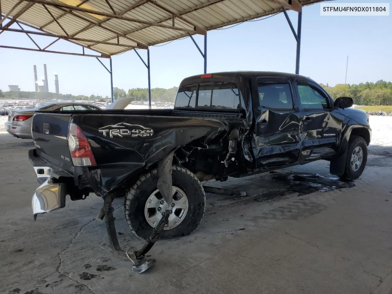 2013 Toyota Tacoma Double Cab Long Bed VIN: 5TFMU4FN9DX011804 Lot: 69098344