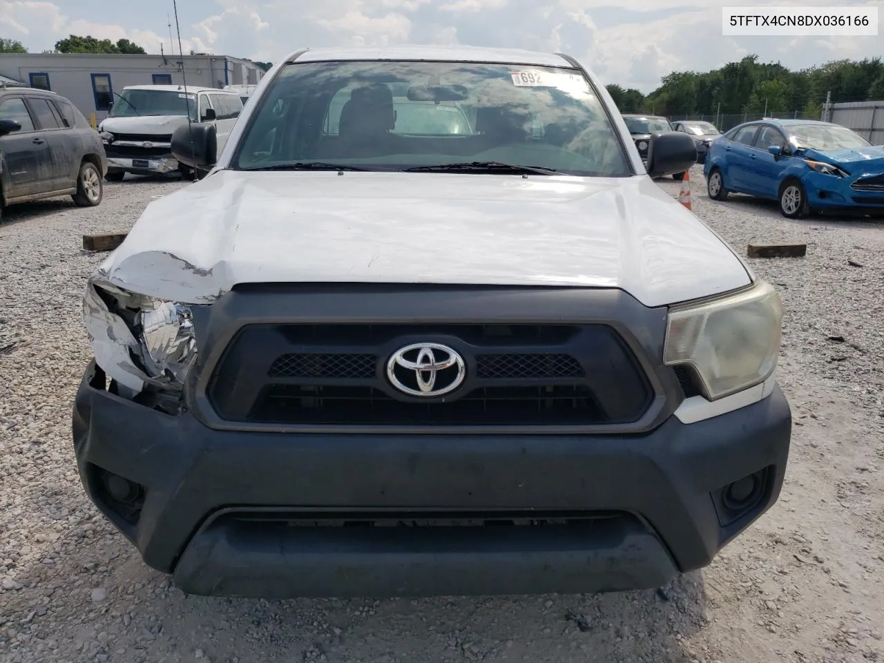 2013 Toyota Tacoma Access Cab VIN: 5TFTX4CN8DX036166 Lot: 69295714