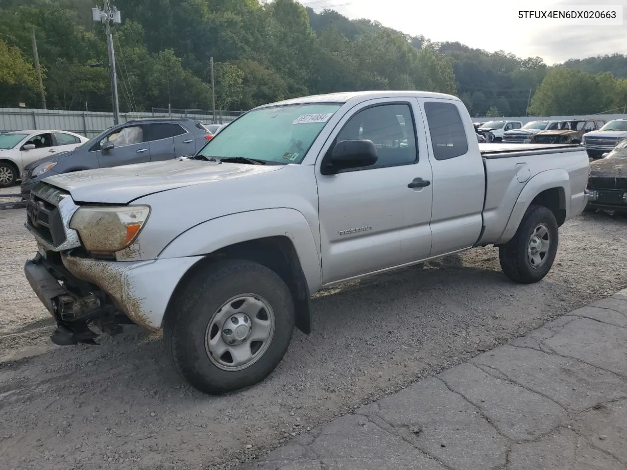 2013 Toyota Tacoma Access Cab VIN: 5TFUX4EN6DX020663 Lot: 69714884