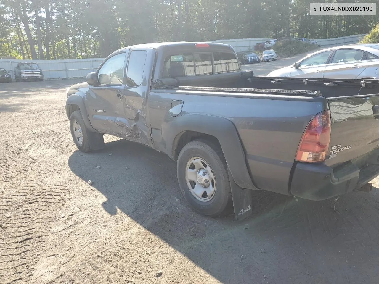 2013 Toyota Tacoma Access Cab VIN: 5TFUX4EN0DX020190 Lot: 69862154