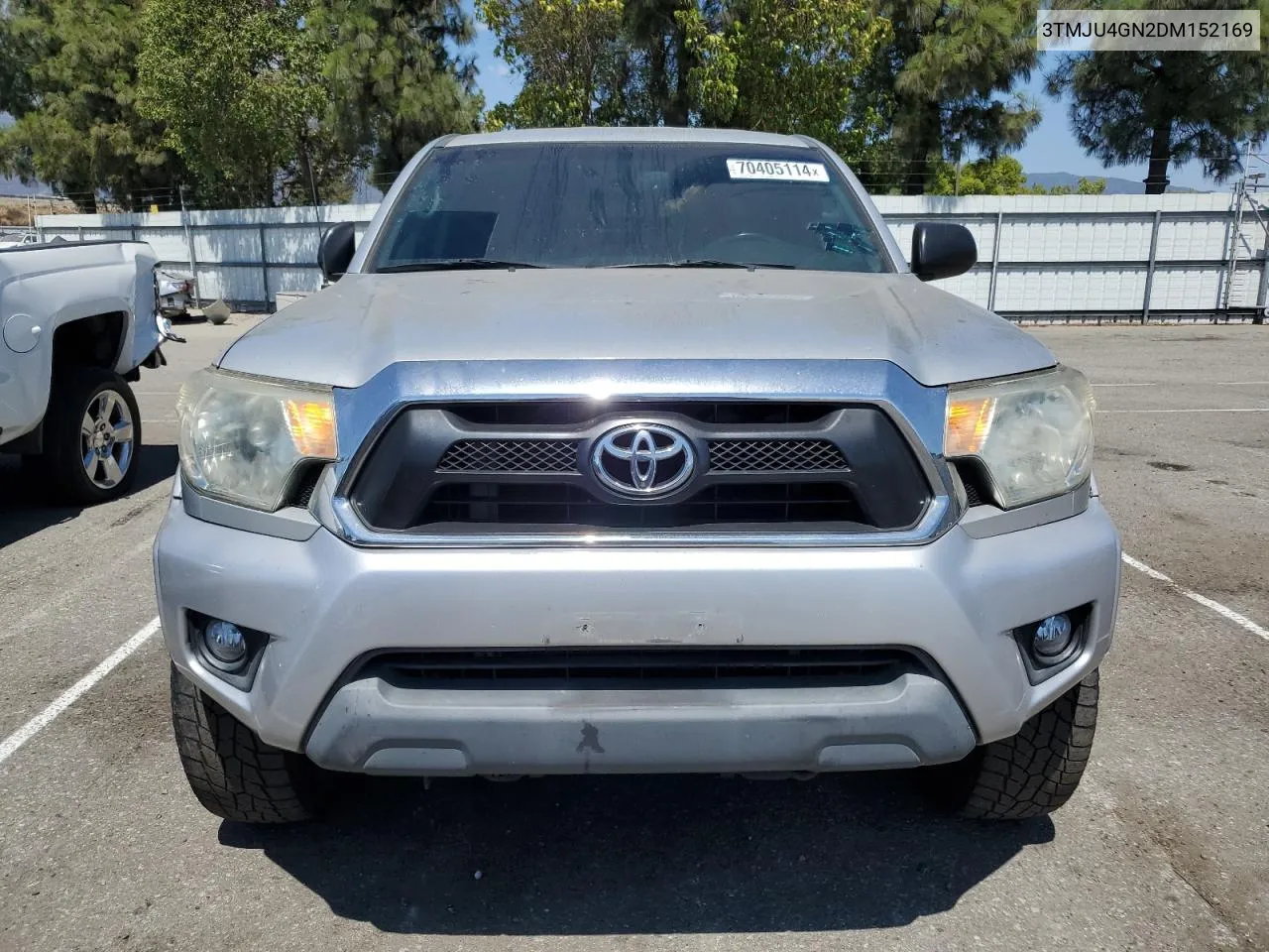 2013 Toyota Tacoma Double Cab Prerunner VIN: 3TMJU4GN2DM152169 Lot: 70405114