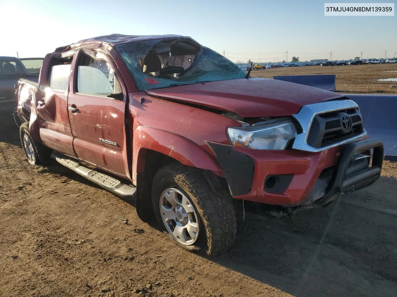 2013 Toyota Tacoma Double Cab Prerunner VIN: 3TMJU4GN8DM139359 Lot: 70487454