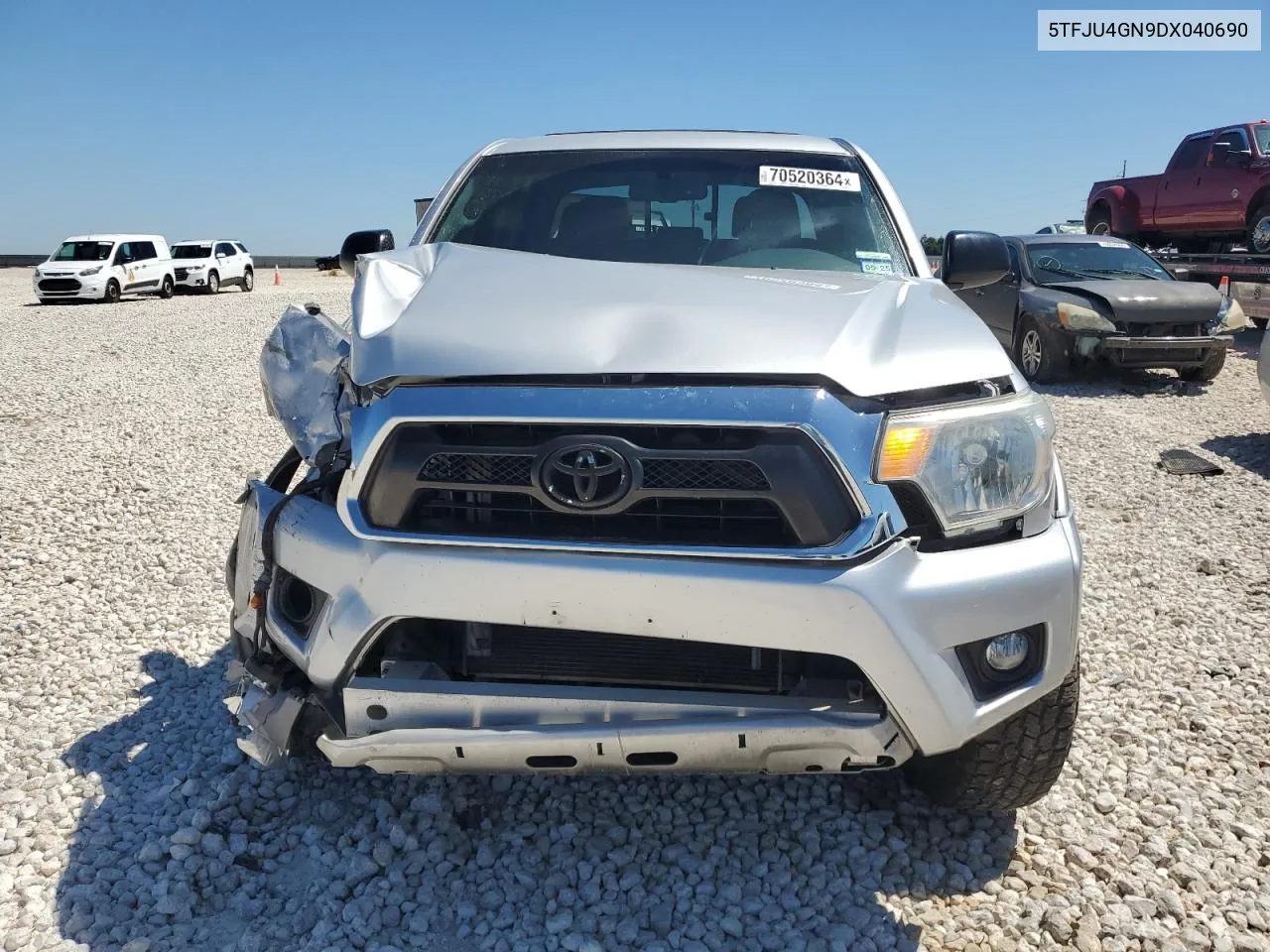 2013 Toyota Tacoma Double Cab Prerunner VIN: 5TFJU4GN9DX040690 Lot: 70520364