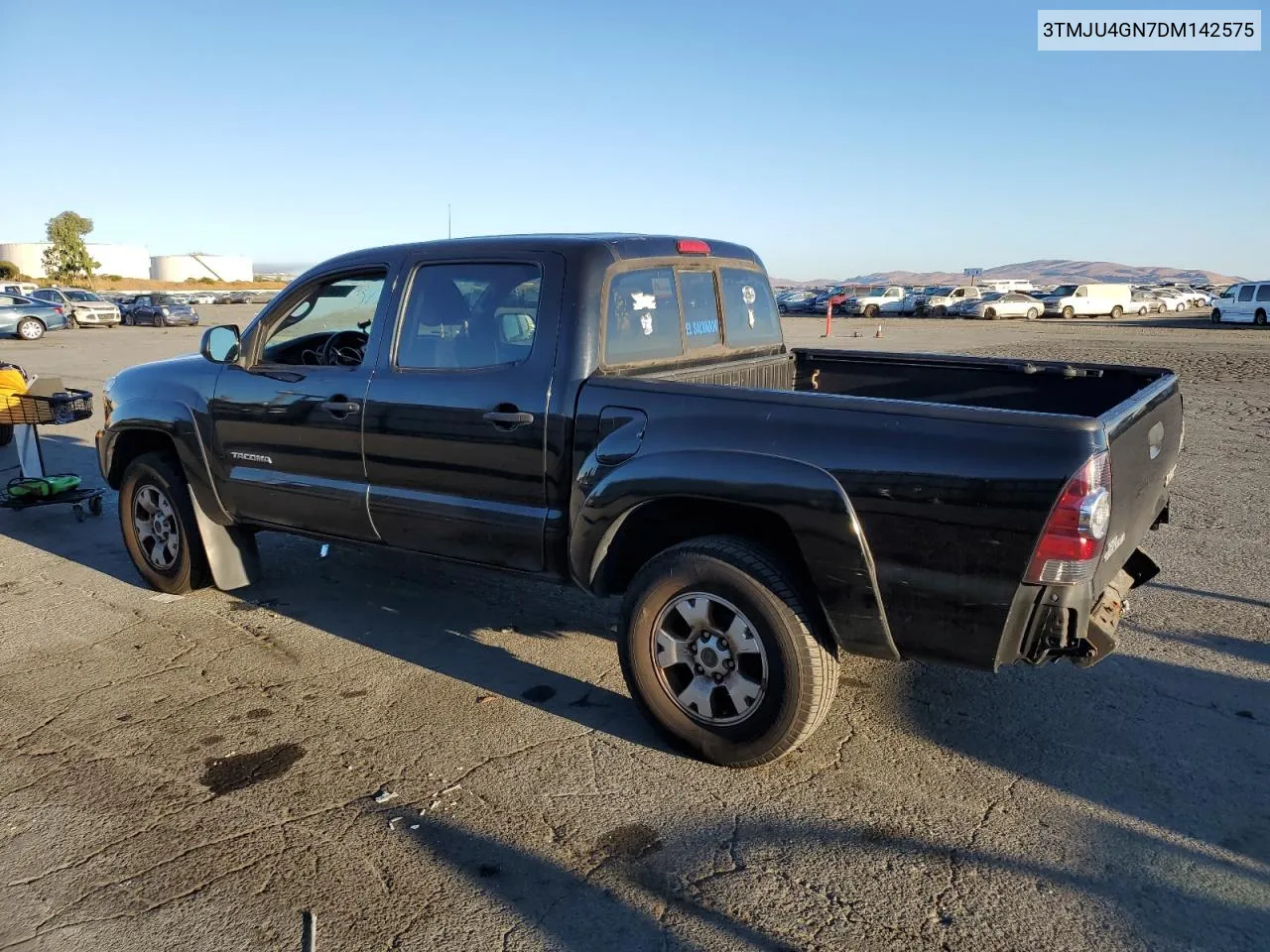 2013 Toyota Tacoma Double Cab Prerunner VIN: 3TMJU4GN7DM142575 Lot: 70640584