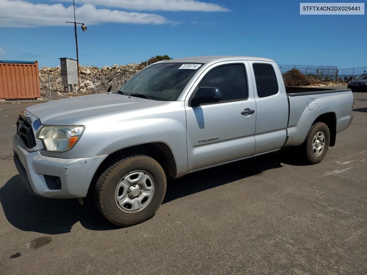 2013 Toyota Tacoma Access Cab VIN: 5TFTX4CN2DX029441 Lot: 70705714