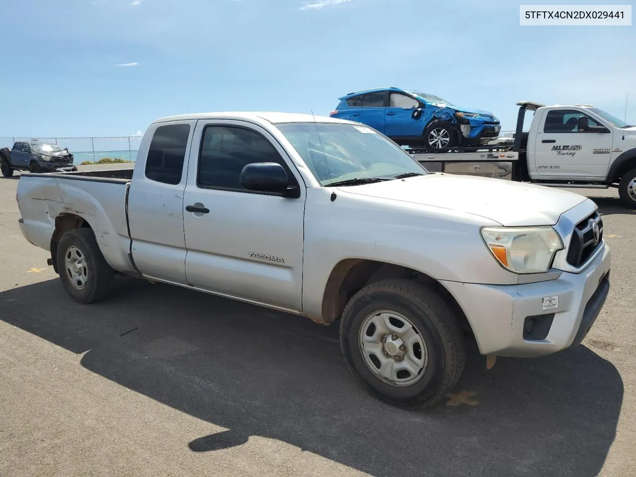 2013 Toyota Tacoma Access Cab VIN: 5TFTX4CN2DX029441 Lot: 70705714