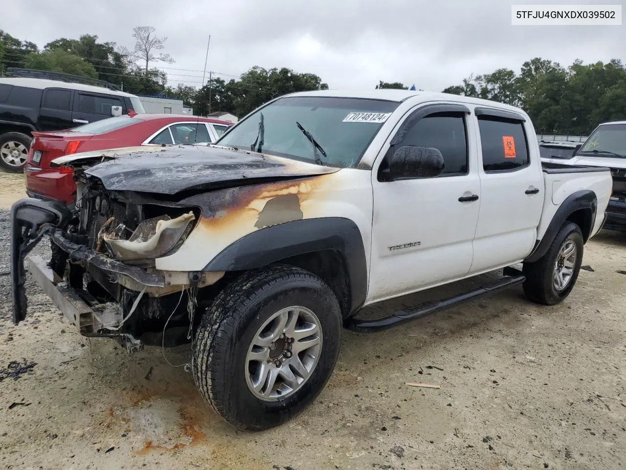 2013 Toyota Tacoma Double Cab Prerunner VIN: 5TFJU4GNXDX039502 Lot: 70748124