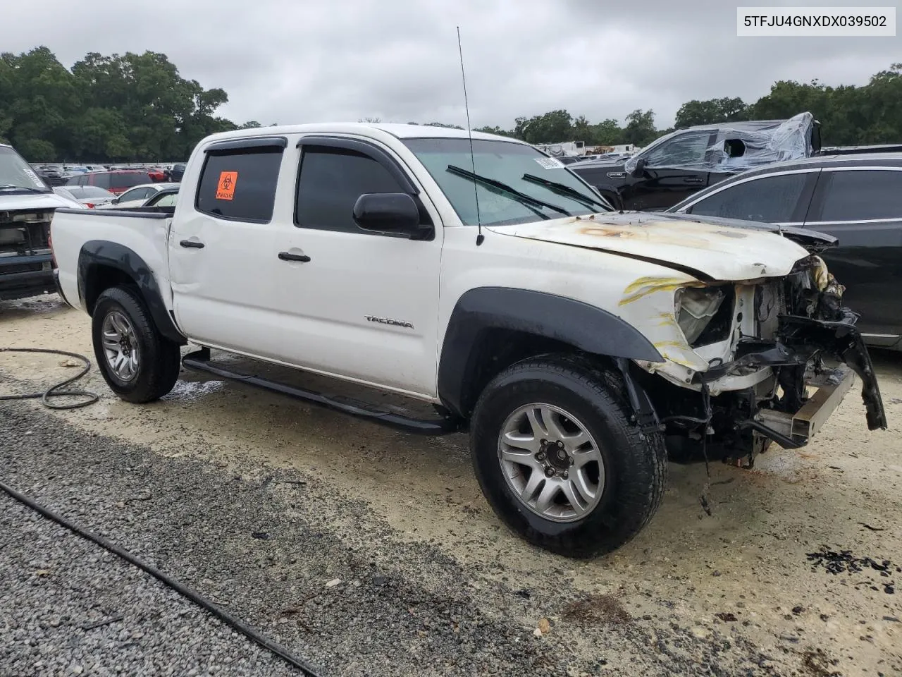 2013 Toyota Tacoma Double Cab Prerunner VIN: 5TFJU4GNXDX039502 Lot: 70748124