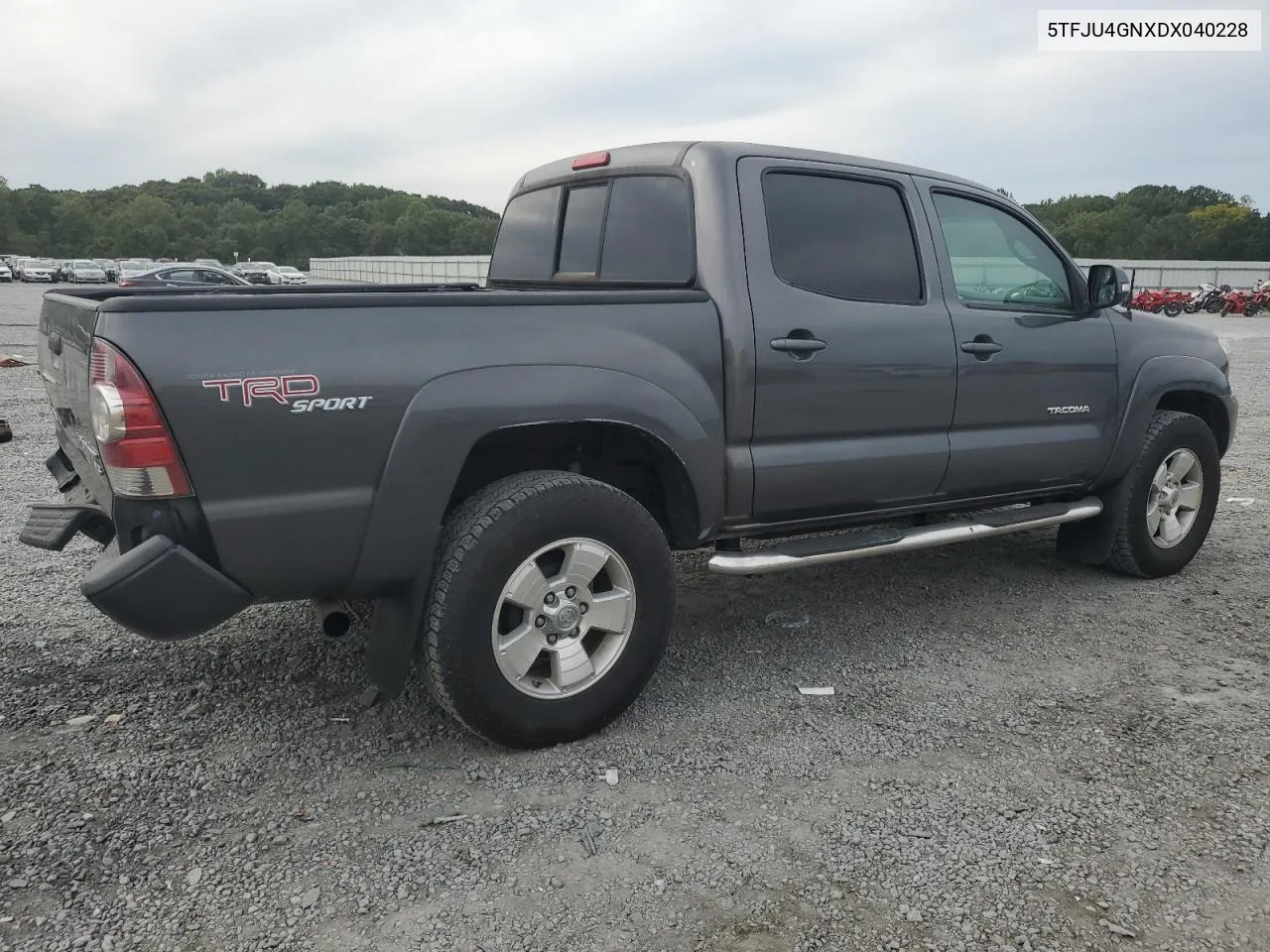 2013 Toyota Tacoma Double Cab Prerunner VIN: 5TFJU4GNXDX040228 Lot: 70812834