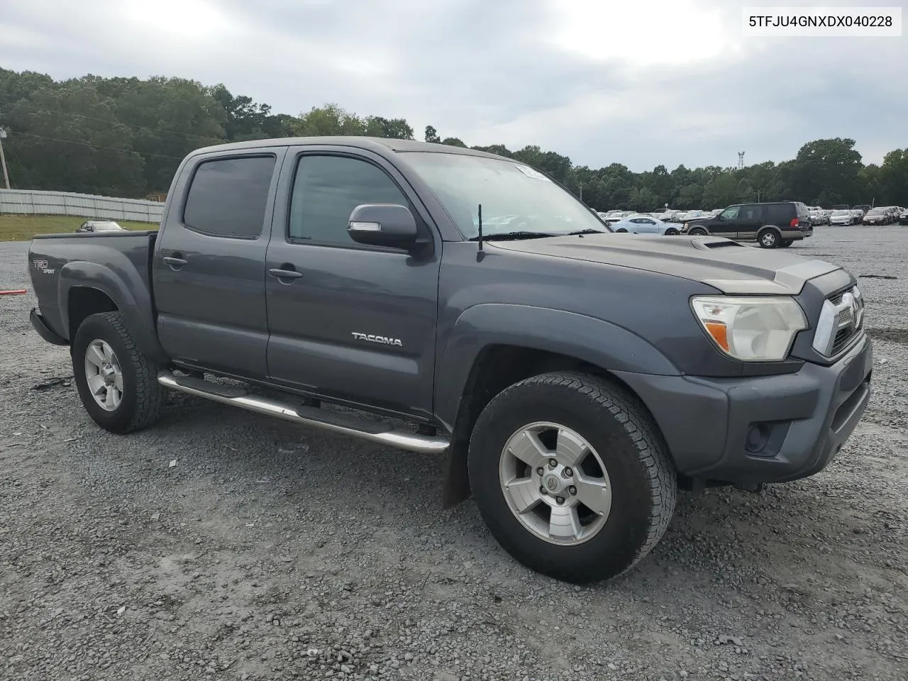 2013 Toyota Tacoma Double Cab Prerunner VIN: 5TFJU4GNXDX040228 Lot: 70812834